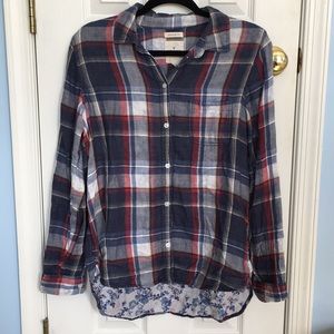 American Eagle Plaid Button Down